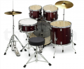 Millenium Focus 22 Drum Set Red