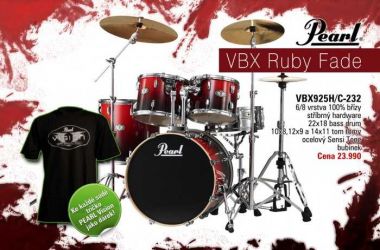 PEARL Vision VBX Ruby Fade