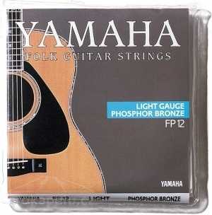 Struny kovové pro akustickou kytaru Yamaha FP 12