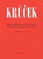 Václav Krůček: Škola houslových etud I (sešit 1-2)