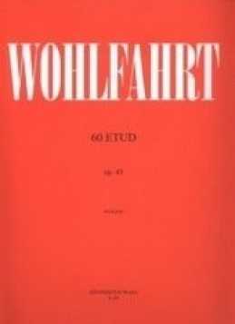 Etudy Wohlfahrt - 60 etud