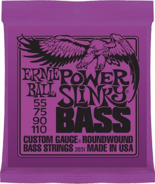 Ernie Ball 2831 struny na baskytaru Power Slinky Bass 55-110
