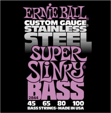 Ernie Ball EB 2844 struny na  baskytaru Super Slinky Bass 45-100