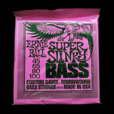 Ernie Ball EB 2834 struny na  baskytaru Super Slinky Bass 45-100