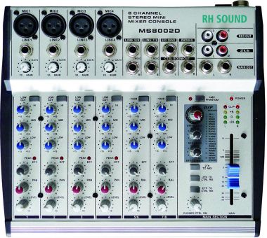 RH Sound MC8002D mixážní pult