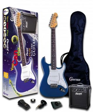 ST 100 PACK/Blue el. kytara, kombo Crafter a příslušenství