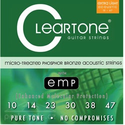 Cleartone 7410 PhBr - kovové struny pro akustickou kytaru (ultra light) 10/47
