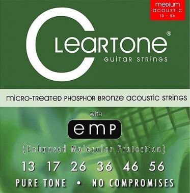 Cleartone 7413 PhBr - kovové struny pro akustickou kytaru (ultra light) 13/56
