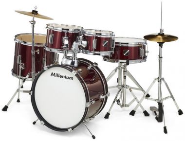 Millenium Focus Junior Drum Set Red dětské bici