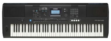 Keyboard Yamaha PSR EW425 klávesy s dynamikou úhozu