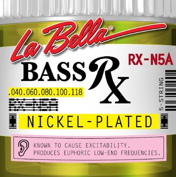 La Bella RX-N5A  struny na baskytaru