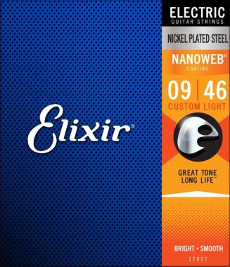 ELIXIR Nanoweb Custom Light struny pro el. kytaru