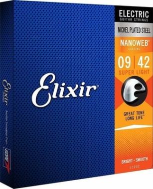 ELIXIR Nanoweb Super Light struny pro el. kytaru