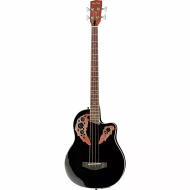 Harley Benton HBO-850 Bass Black akustická baskytara