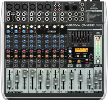 Behringer XENYX QX1222USB mixer s USB a efekty