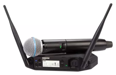 Shure GLXD24+ VOCAL SYSTEM W/BETA58A