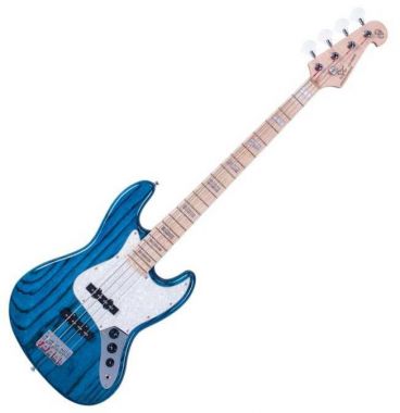 SX SJB75 Trans Blue elektrická baskytara