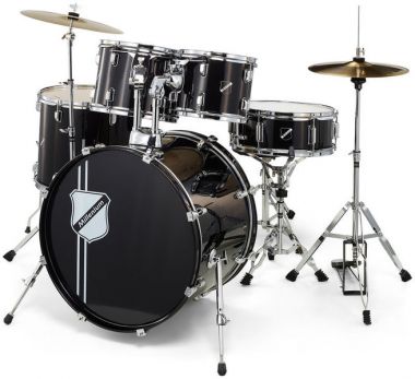 Millenium Focus 18 Drum Set Black