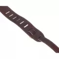 Kytarový řemen Martin Guitar Soft Leather Strap Brown