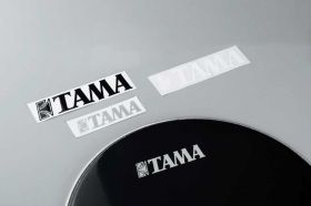 Tama TLS 100BK nálepka Tama černá