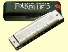 1610F Folk B. D foukací harmonika