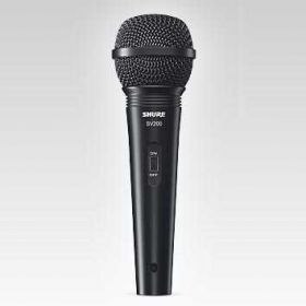 SHURE mikrofon SV200, zpěvový, kabel XLR