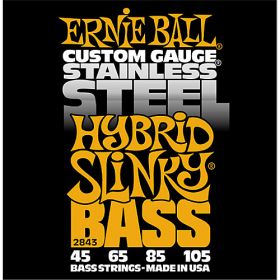 Ernie Ball EB 2843 struny na  baskytaru Hybrid Slinky Bass 45-105