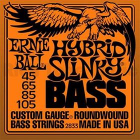 Ernie Ball Ernie Ball EB 2833 struny na  baskytaru Hybrid Slinky Bass 45-105