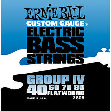 Ernie Ball EB 2808 struny na  baskytaru Flatwound Bass 40-95
