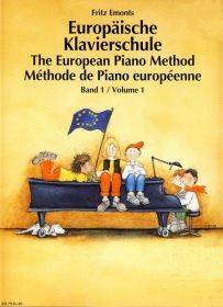 Emonts Fritz, Evropská klavírní škola, 1. díl + CD