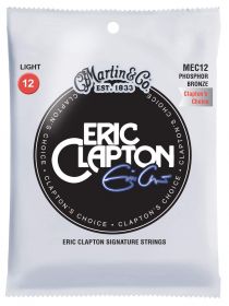 MARTIN MEC 12  Eric Clapton 92/8 Phosphor Bronze Light