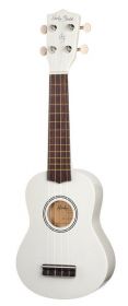 Harley Benton UK-12 White sopranové ukulele