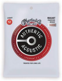 MA 540T MARTIN Authentic Lifespan 2.0 92/8 Phosphor Bronze Extra Light