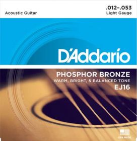 D´ADDARIO EJ16 kovové struny pro akustickou kytaru 0,12