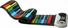 Mukikim Rock and Roll It Rainbow Piano  rolovací klávesy