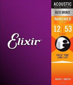 ELIXIR Nanoweb 80/20 Bronze Light 11052
