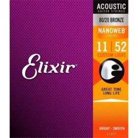 Elixír ELIXIR Nanoweb 80/20 Bronze Custom Light11027