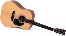 Sigma Guitars DM-ST-MF akustická kytara s širším krkem