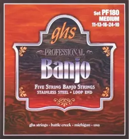 Struny na banjo GHS PF 180