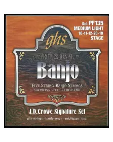 Struny na banjo GHS PF 135 10-20