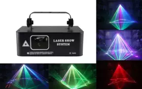 RGB laserový 500MW paprsek Line Scanner Projektor