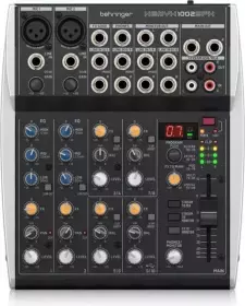 Behringer XENYX 1002SFX analogový 10-vstupový mixpult s efekty